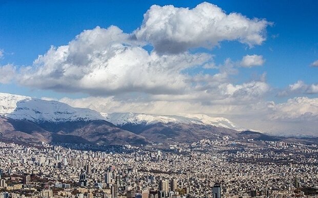 کیفیت هوای تهران در دومین روز از ماه اسفند99