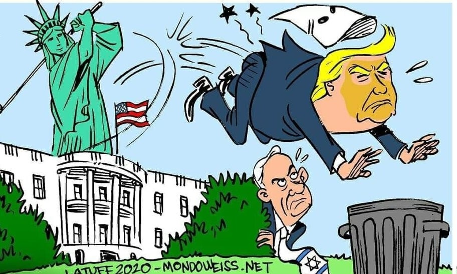 کاریکاتور / پایان ترامپ...