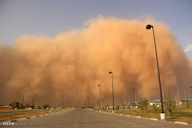 فوری: طوفان وحشتناک در یزد| فیلم
