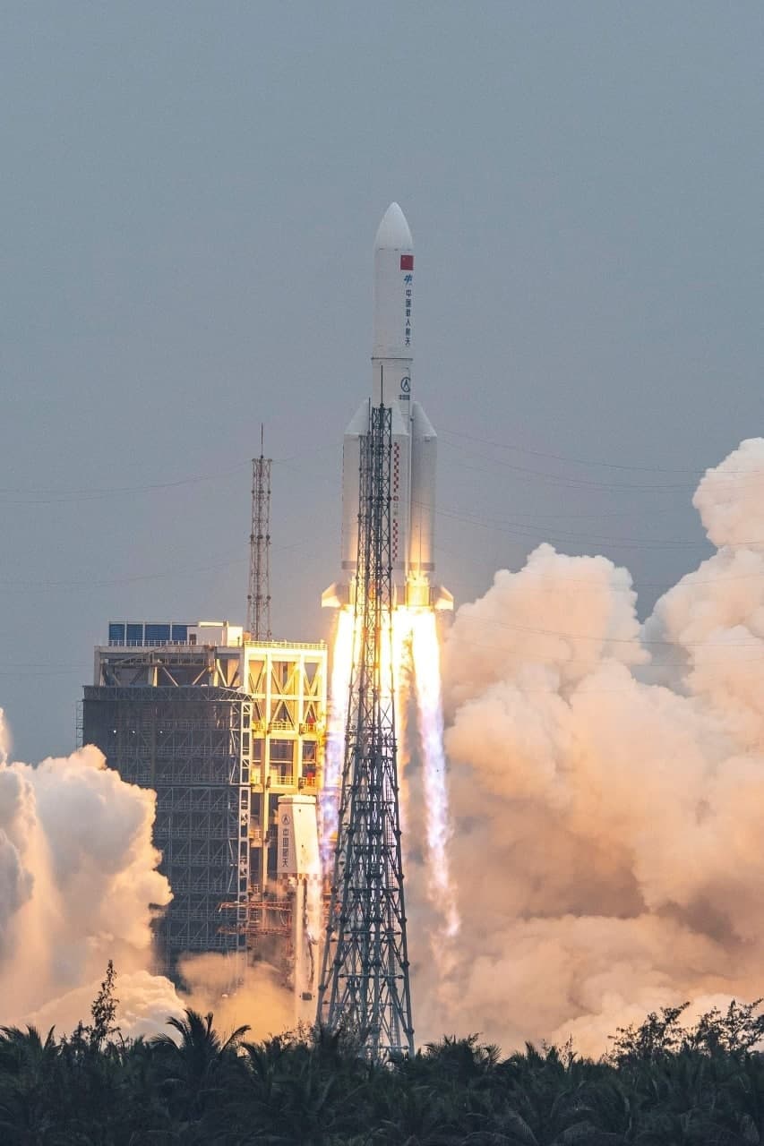 ماژول بخش اصلی ایستگاه فضایی چین امروز به مدار زمین پرتاب شد