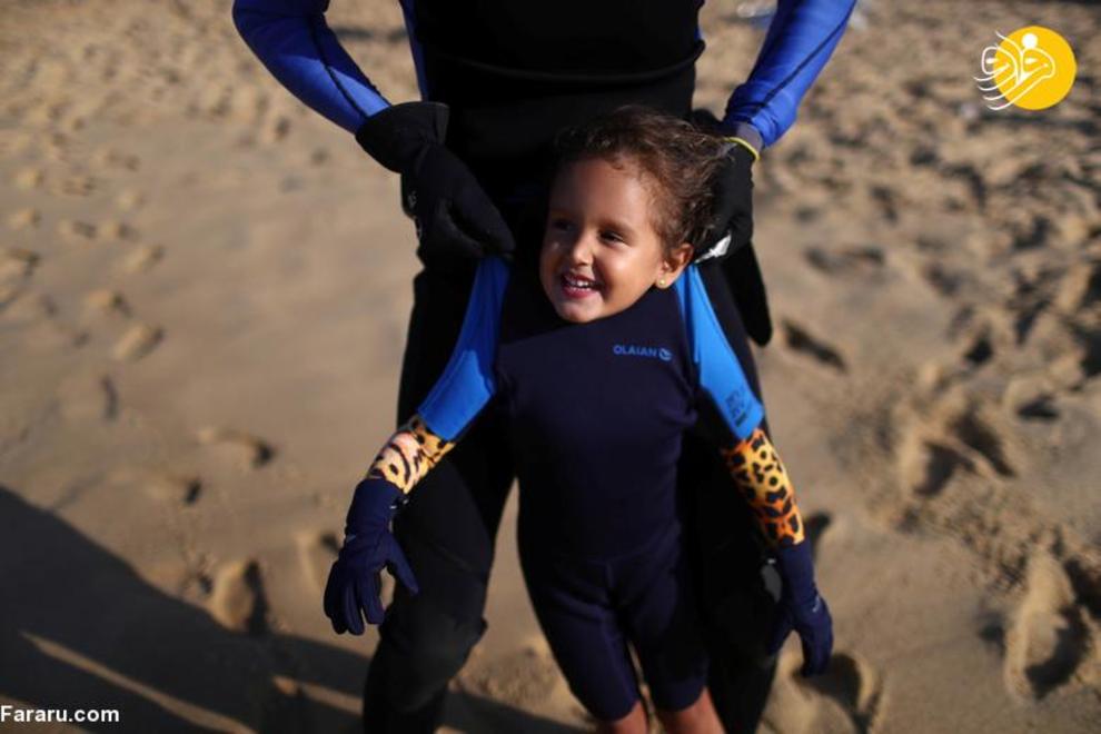 تصاویر | دختر ۴ ساله، مدافع کوچک اقیانوس