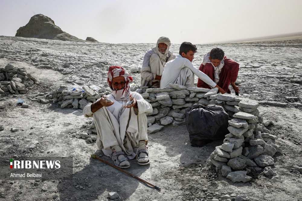 گِل فشان بندر تنگ، پدیده ای شگفت انگیز در سیستان و بلوچستان