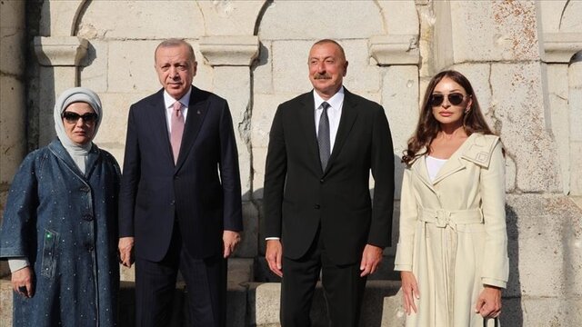 سفر رئیس جمهور ترکیه به آذربایجان