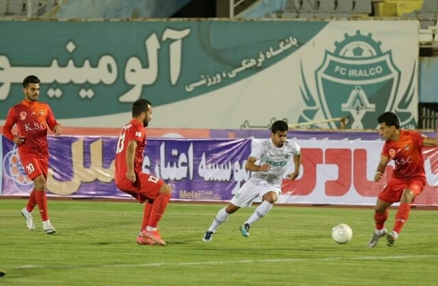 پیروزی تیم آلومینیوم اراکدر مقابل فولاد خوزستان
