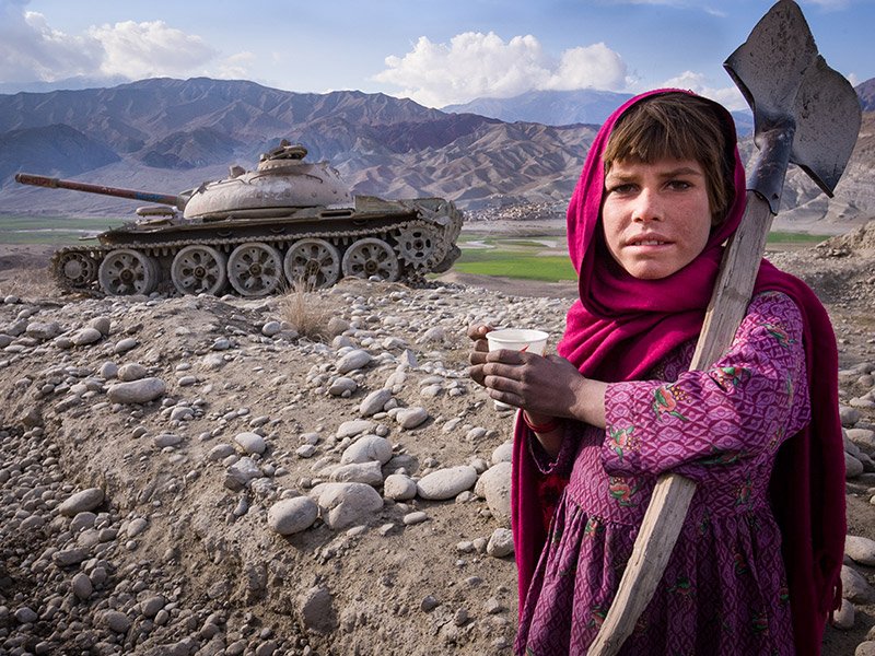 افغانستان غمگین ترین کشور جهان