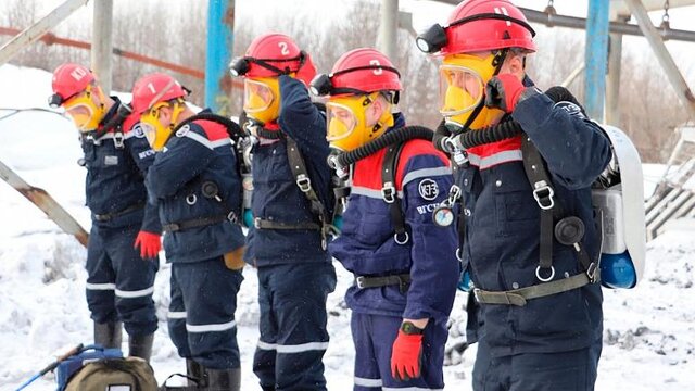 تلاش‌ها برای یافتن مفقودان حادثه معدن در سیبری ادامه دارد|افزایش قربانیان به ۵۲ تن