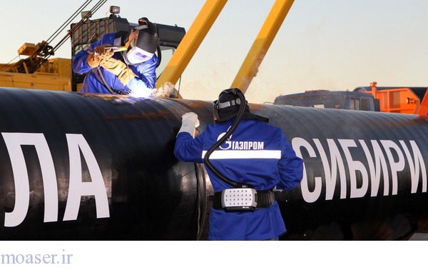 روسیه به  «سطح جدیدی» از صادرات گاز به چین رسید