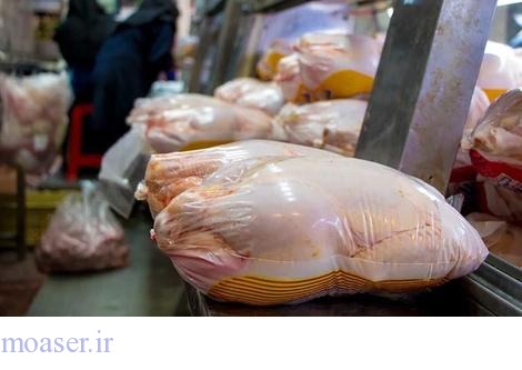  قیمت مرغ در تهران به دلیل بارندگی‌ها افزایش یافت