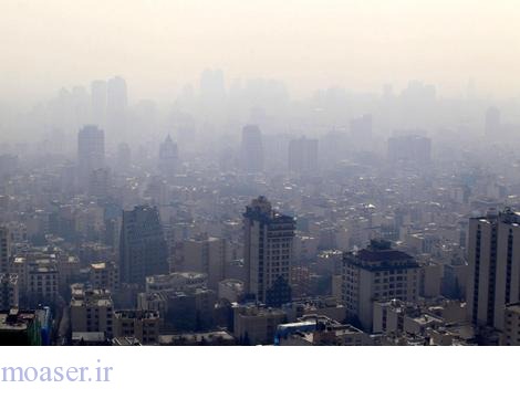ماندگاری آلودگی هوا در حد ناسالم برای گروه‌های حساس