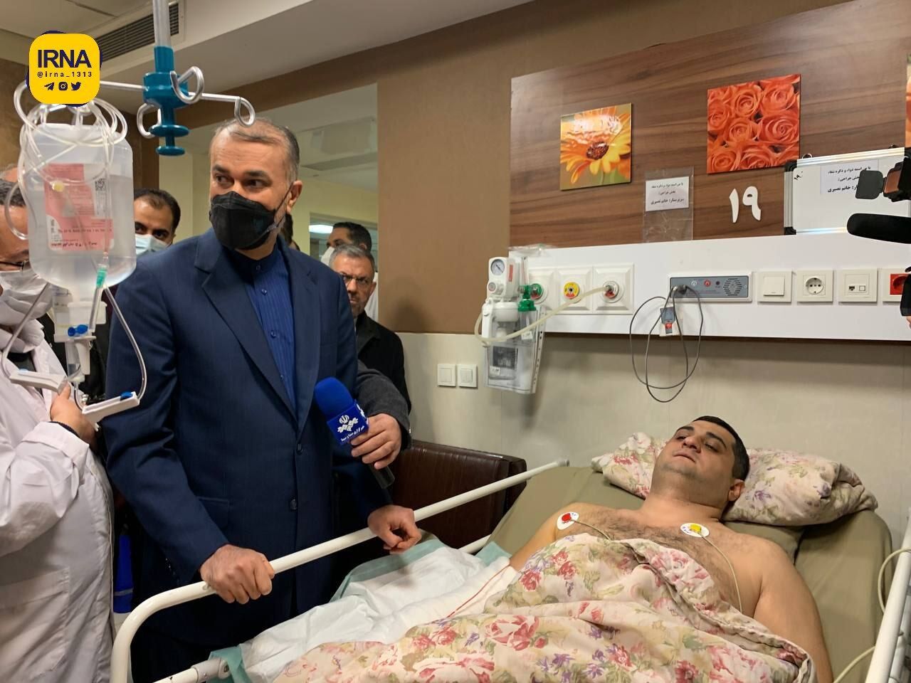 سفیر آذربایجان: از آقای امیرعبداللهیان به علت عیادت از مجروحان تشکر می کنم