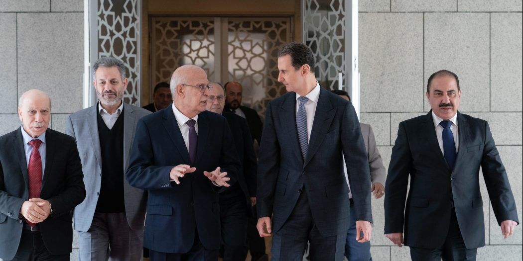 اعضای دبیرخانه کنگره احزاب عرب در دیدار با اسد:باید محاصره ظالمانه سوریه رفع شود