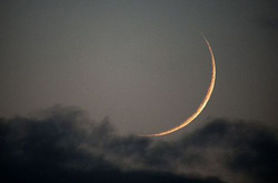 دیدن «هلال ماه شوال» امشب دشوار است