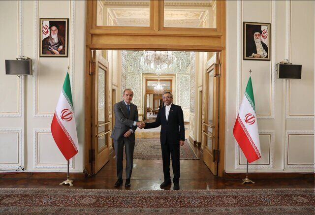 باقری و انریکه مورا در تهران دیدار کردند