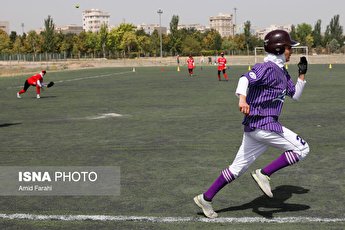 تصاویر| فینال مسابقات سافت بال بانوان ایران