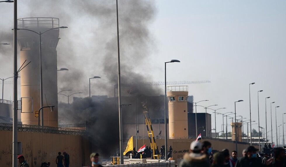 انفجار در سفارت انگلیس در بغداد