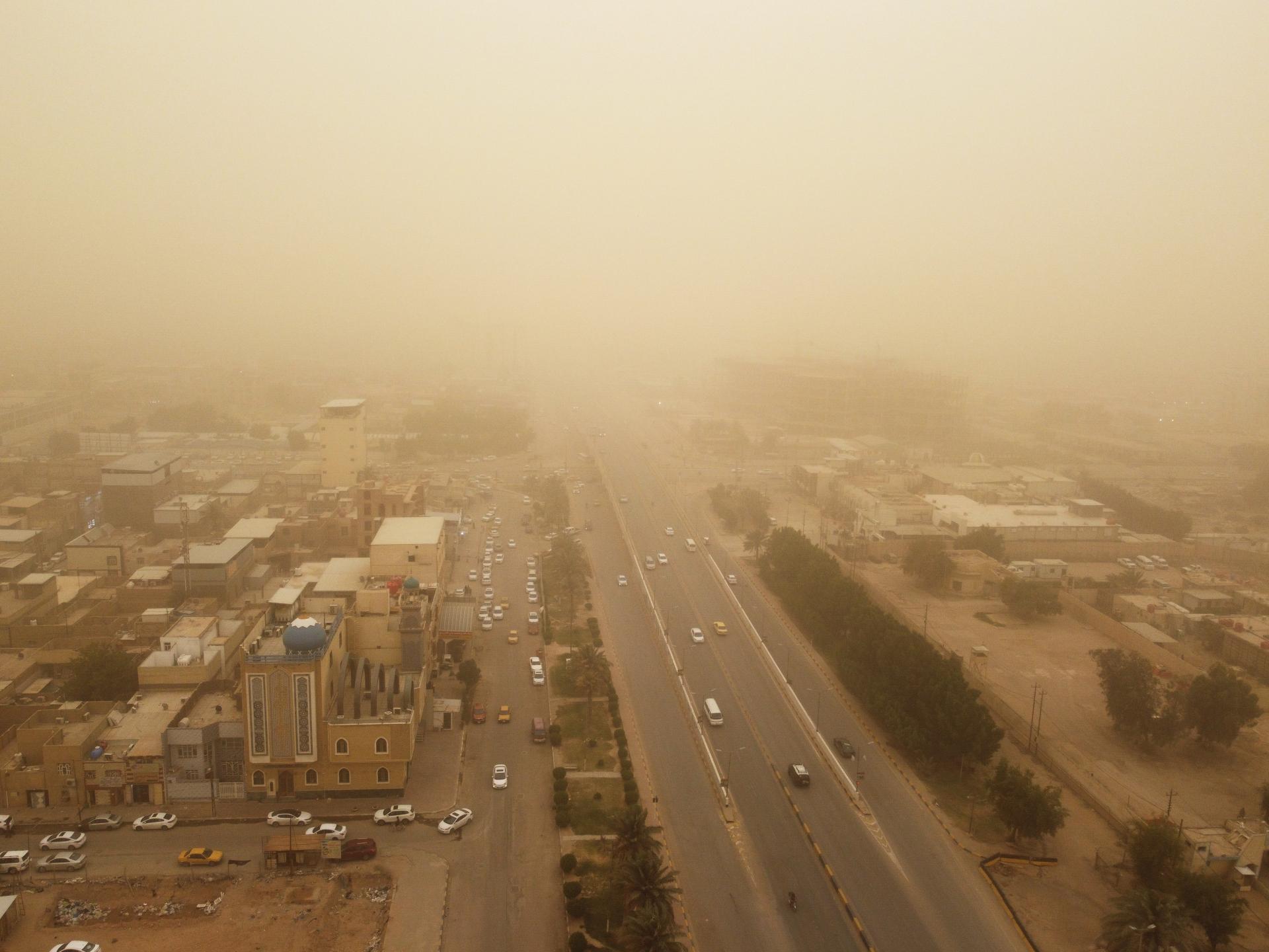 هشدار هواشناسی نسبت به نفوذ گرد و خاک در ۱۲ استان