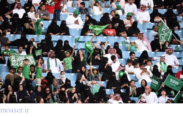 عربستان به بانوان اجازه حضور در ورزشگاه‌ها را داد