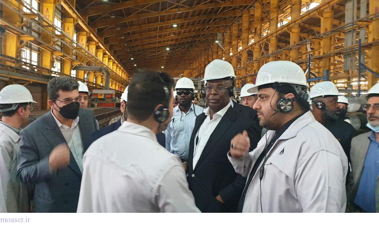 بازدید وزیر نفت نیجریه از بزرگترین واحد تولید مخازن گاز صنعتی و CNG