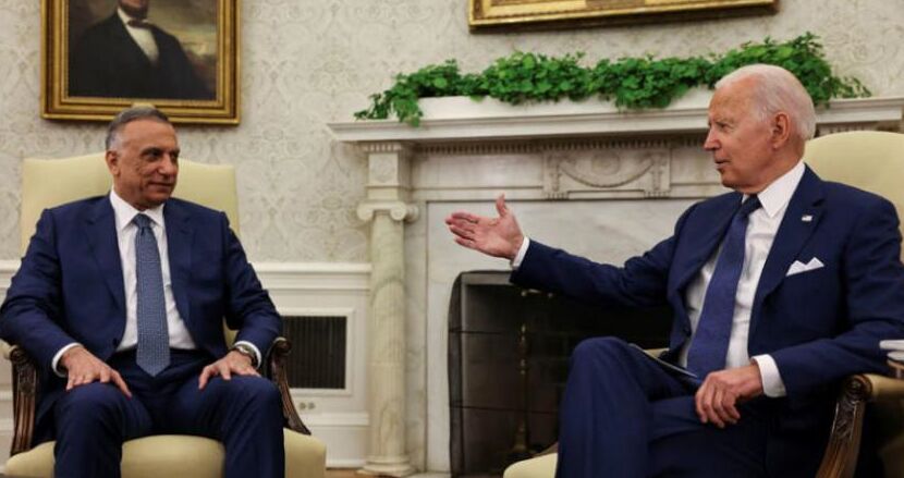 گفتگوی تلفنی بایدن با نخست وزیر عراق درپی تحولات اخیر در این کشور