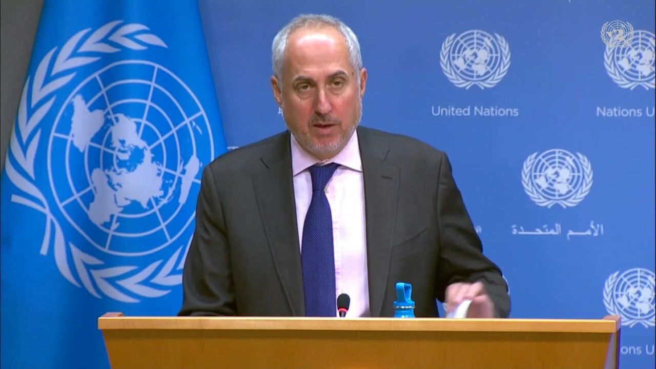 سخنگوی سازمان ملل: دبیرکل موضوع نمازی را از مدت‌ها پیش با مقامات ایران مطرح کرده بود