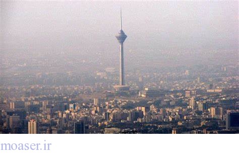 کیفیت هوای تهران برای گروه‌های حساس در وضعیت ناسالم