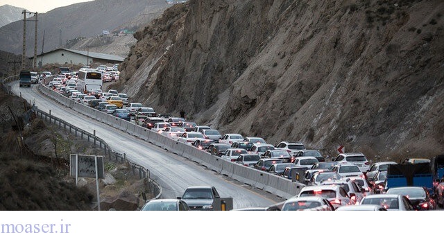 پلیس: جاده چالوس و آزادراه تهران‌-شمال همچنان یکطرفه است
