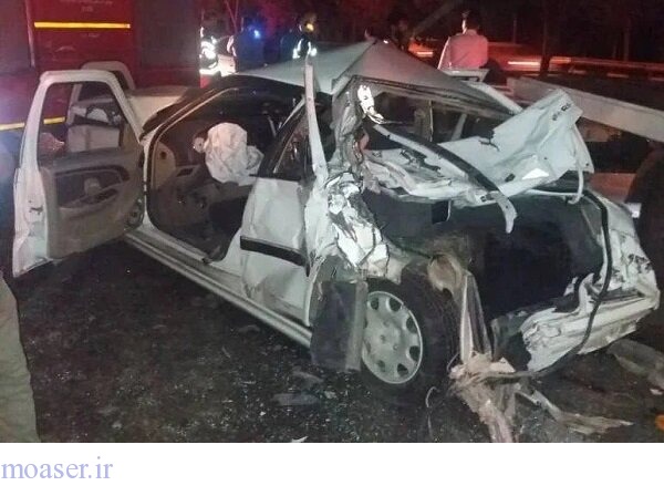تصادف زنجیره‌ای مرگبار در بزرگراه امام علی(ع) در تهران
