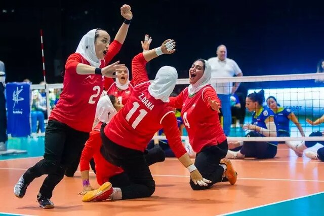 نخستین پیروزی بانوان والیبال نشسته ایران در قهرمانی جهان