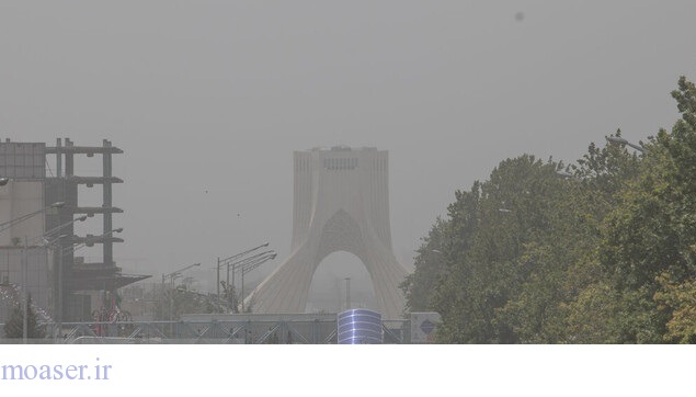 هواشناسی: تداوم آلودگی هوای تهران تا دوشنبه