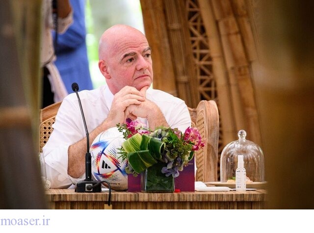 رئیس فیفا خواستار آتش بس یک ماهه جهانی شد