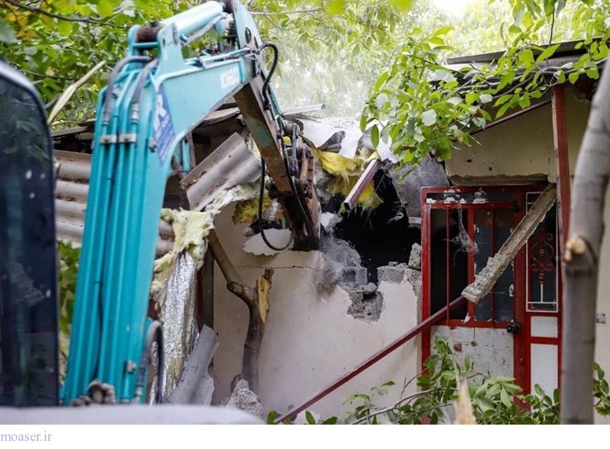 توضیح تسنیم درباره تخریب خانه باغ خانواده الناز رکابی