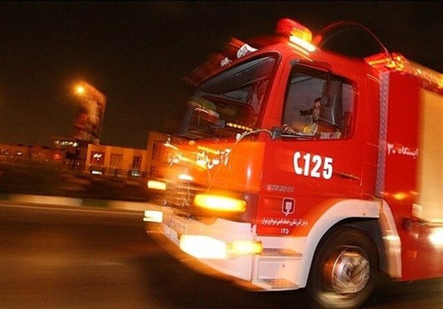 پرتاب سنگ و آجر به آتش‌نشانان تایباد، دو نفر بازداشت شدند