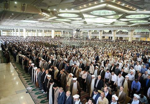 آماده سازی مصلی تهران برای اقامه نماز عید فطر