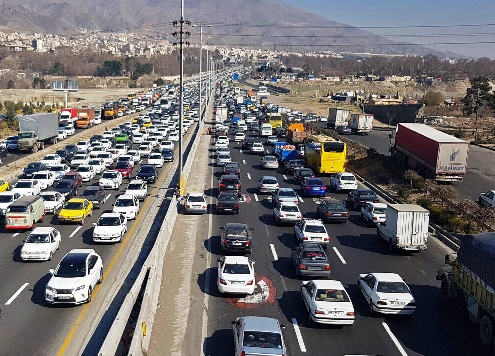 ثبت روزانه سه میلیون تردد در استان تهران/ تهران رکوردار بیشترین تردد در کشور