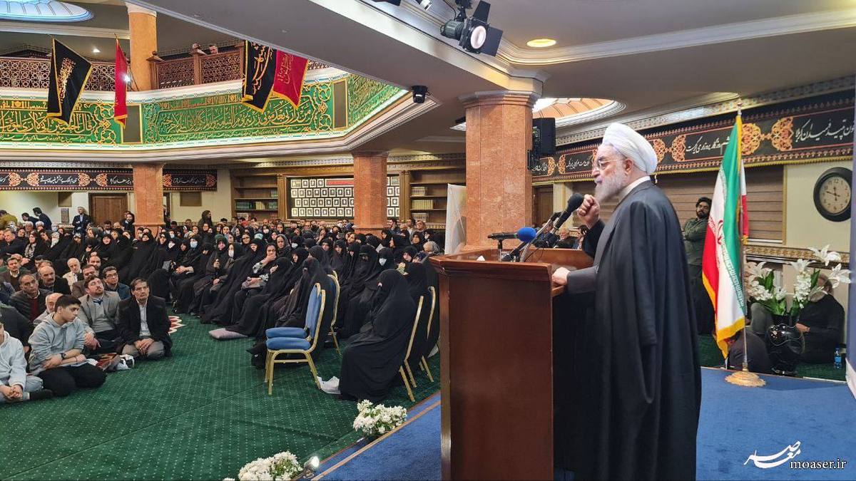 روحانی: هاشمی به ما گفت، در سخت‌ترین شرایط به صحنه بیاییم