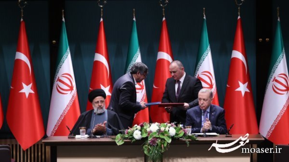 امضای 10 سند همکاری مشترک میان مقامات ایران و ترکیه