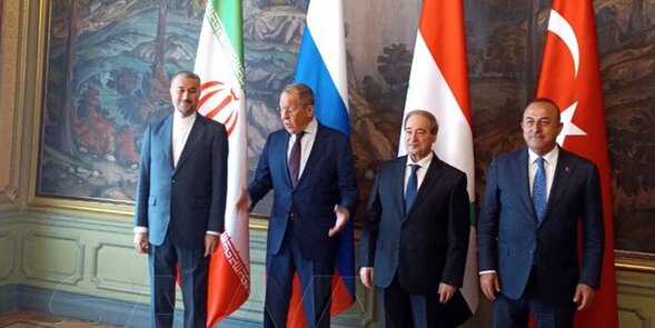متن بیانیه مشترک نشست چهارجانبه وزرای امور خارجه در مسکو
