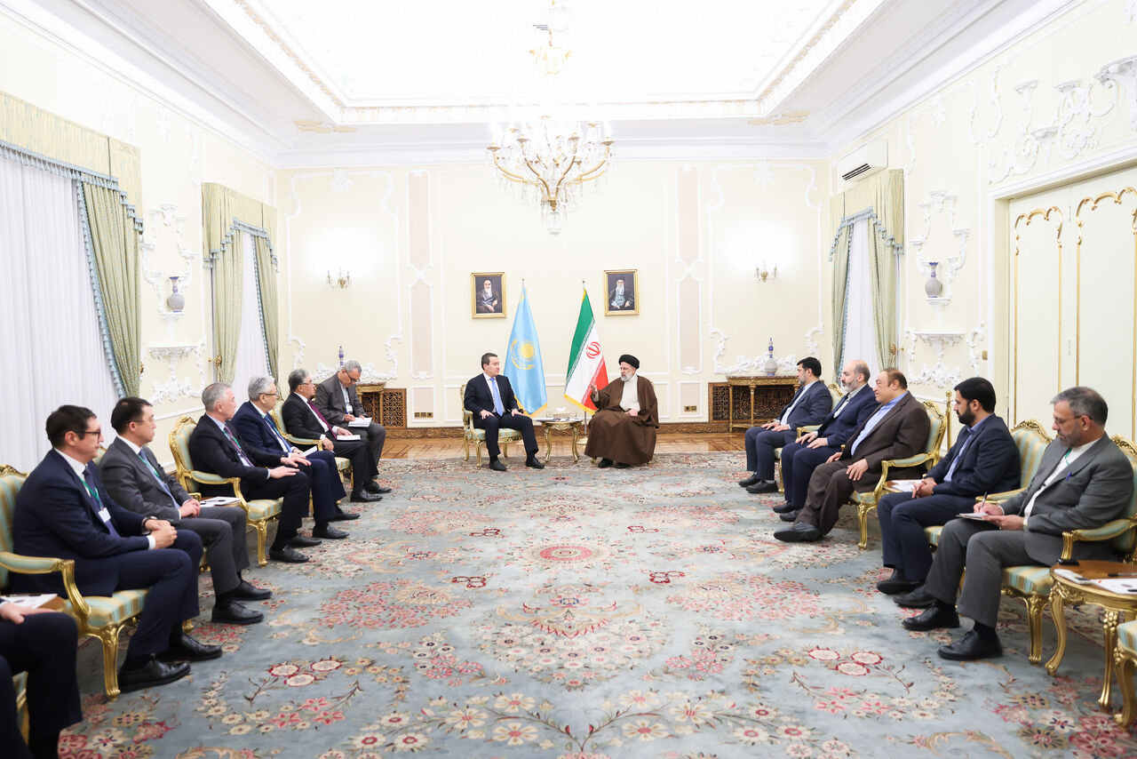 آیت‌الله رئیسی:‌ رشد قابل توجه روابط ایران و قزاقستان متناسب با ظرفیت‌های موجود نیست