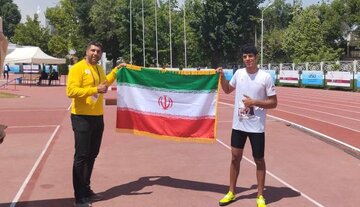 طلای پرتاب چکش به ایران رسید