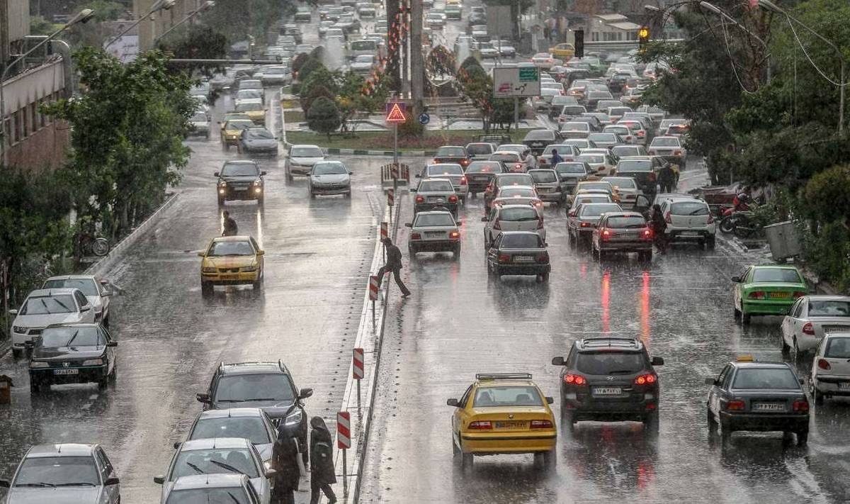 اعلام وضعیت ترافیک تهران درپی وقوع توفان