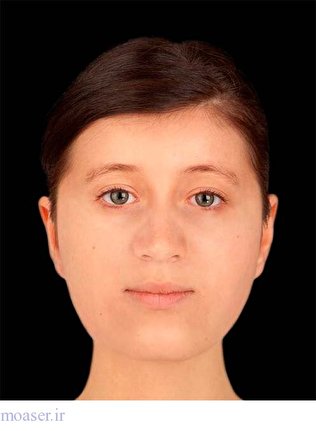 بازسازی چهره دختر نوجوان متعلق به قرن هفتم