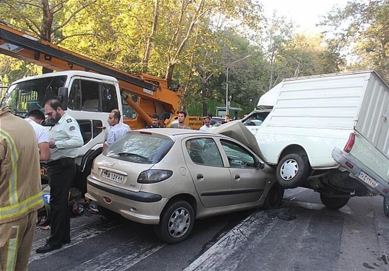 در تهران هر هفته نزدیک به ۱۰ نفر بر اثر تصادف فوت می کند