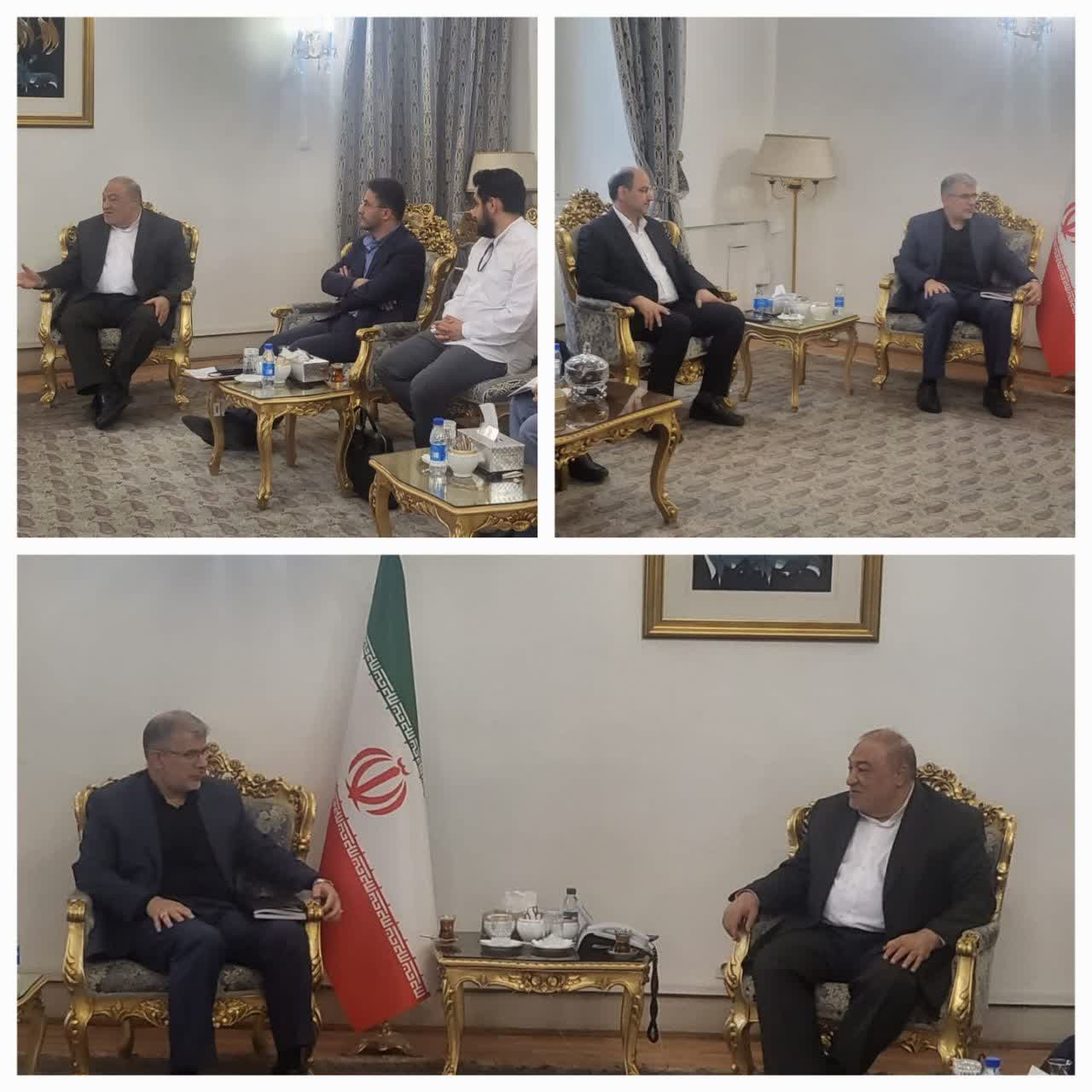 دیدار استاندار البرز با معاون دیپلماسی اقتصادی وزیر امور خارجه