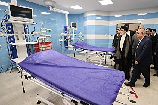 کلان بیمارستان غدیر با حضور رئیس جمهور افتتاح شد