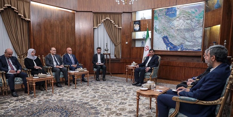 دیدار وزیر بهداشت عراق با معاون اول رئیس‌جمهور