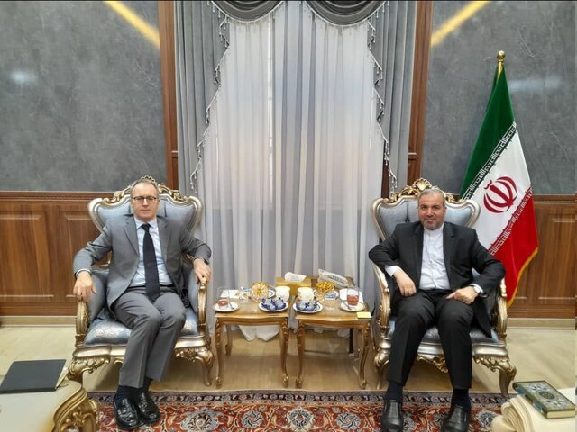 دیدار سفرای ایران و ایتالیا در بغداد