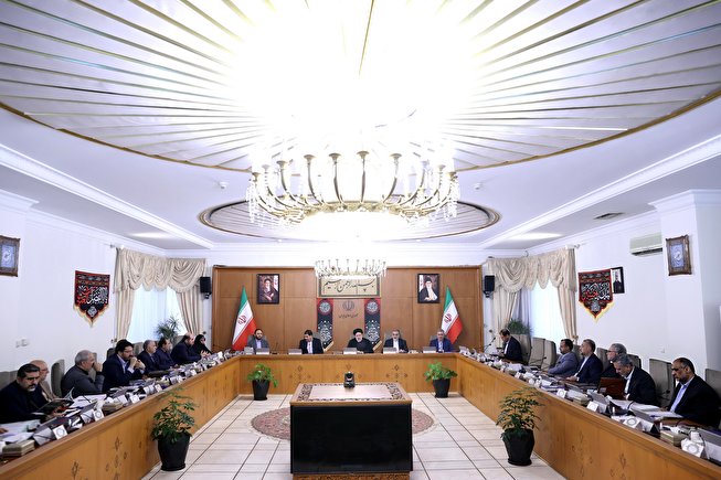 جلسه هیئت دولت به ریاست رئیس جمهور برگزار شد