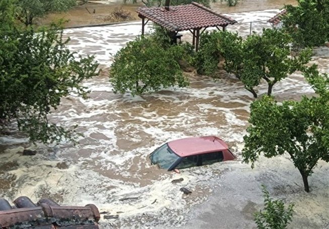 تعداد قربانیان طوفان یونان به ۱۴ نفر رسید