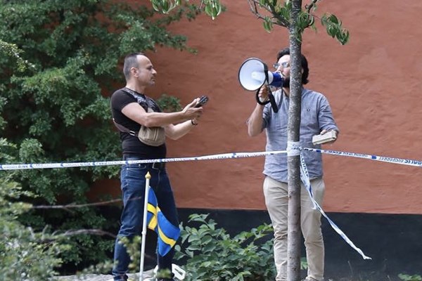 بازجویی فرد هتاک قرآن کریم توسط پلیس سوئد