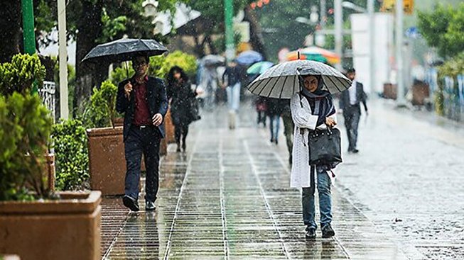 بارش باران ازامروز در ۴ استان شدت می‌گیرد